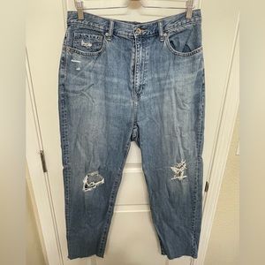Women’s Uniqlo Distressed Jeans